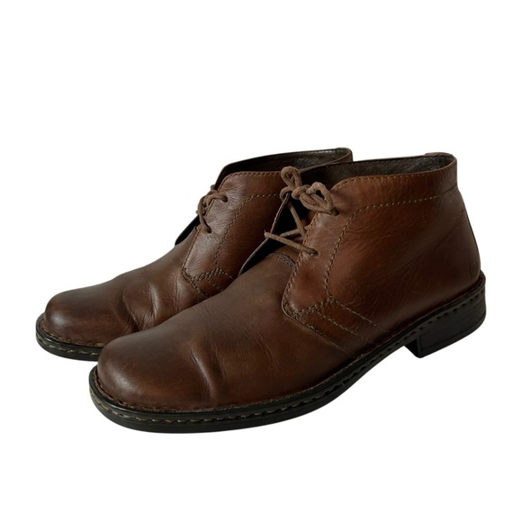 born handcrafted footwear Men’s Chukka Boots Brown Leather Size Size 10.5 main image 7